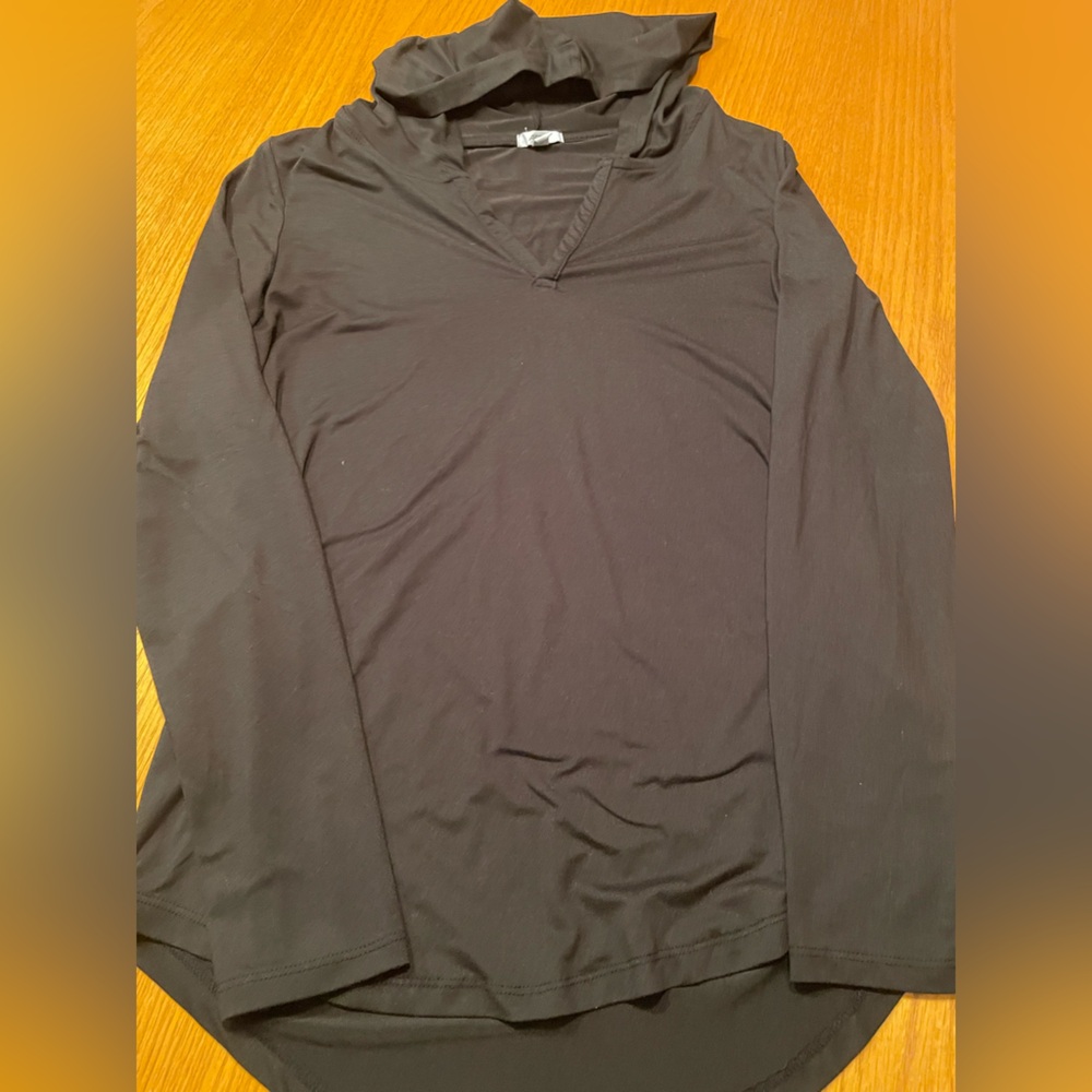 Ardene Hooded Black Top